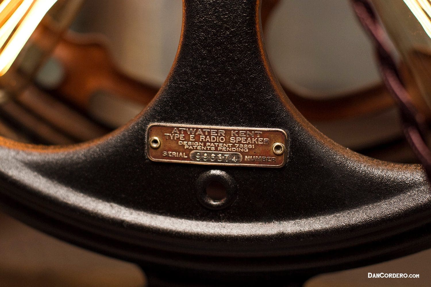 Atwater Kent Speaker Lamp