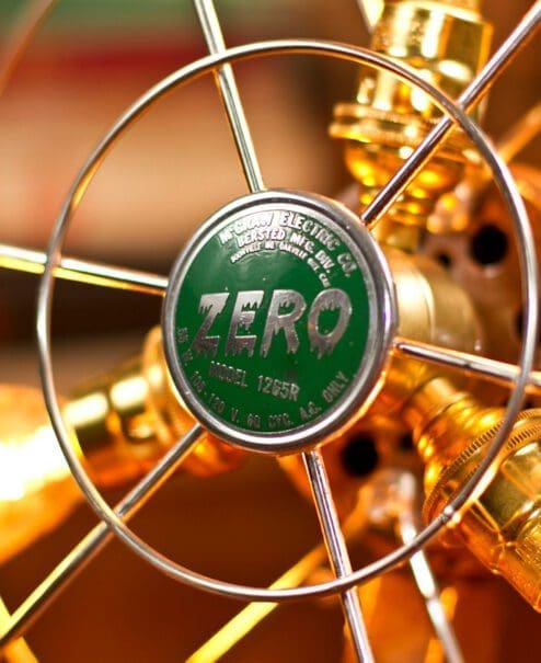 Alternative view of Fan Lamp - Zero Model