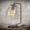 Glass Shade Table Lamp