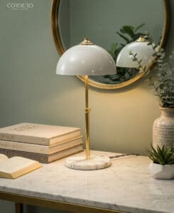 Marble Base Table Lamp
