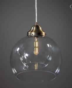 12" Double Globe Pendant