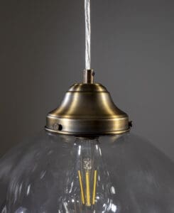 12" Double Globe Pendant