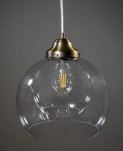 12" Double Globe Pendant