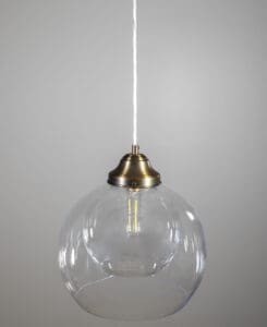 12" Double Globe Pendant