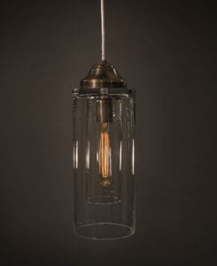 Glass Pendant Light