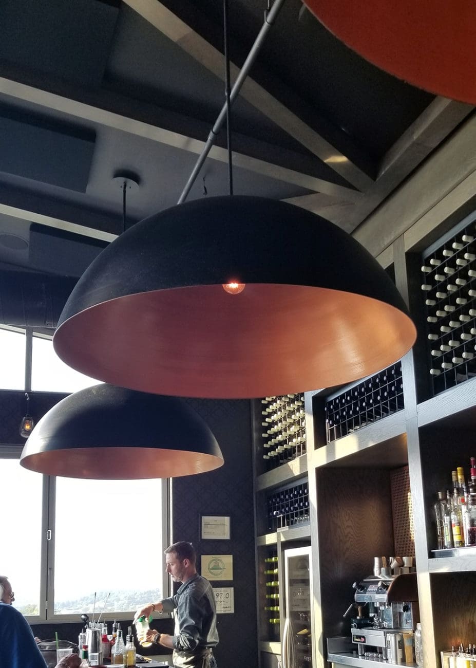 Oversized Light Fixture