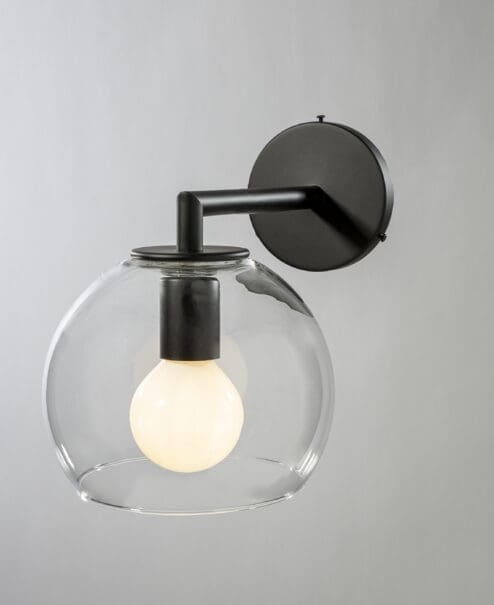 Lumière Globe Single Shade Sconce