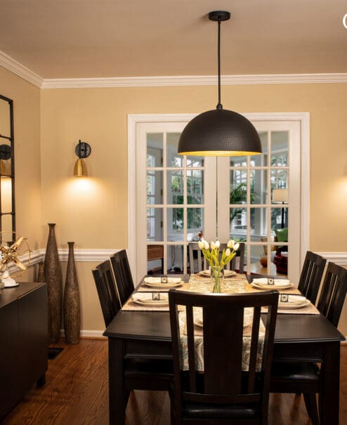 Black Hammered Dome Pendant Light Fixture