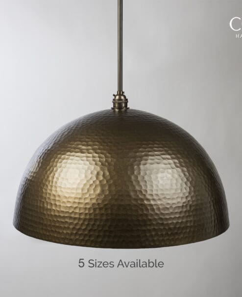 Bronze Hammered Dome
