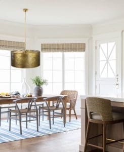 Handcrafted Hammered Drum Light Fixture