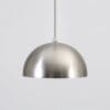 Smooth Brushed Nickel Dome Light