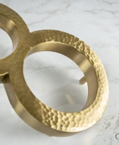 Hammered House Numbers