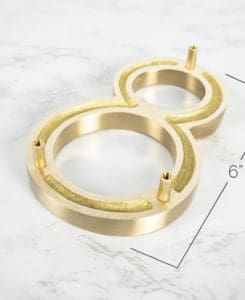 Hammered House Numbers