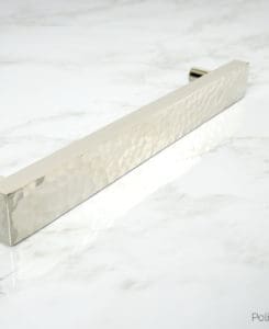 Polished Nickel Hammered Pull