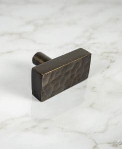 Oil Rubbed Bronze Hammered Knob