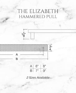 The Elizabeth Hammered Pull