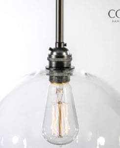 Clear Globe Pendant Light