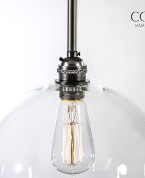 Clear Globe Pendant Light