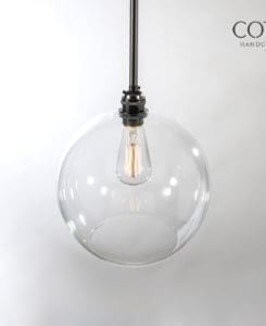 Clear Globe Pendant Light