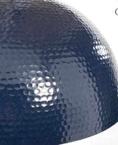 Navy Hammered Texture