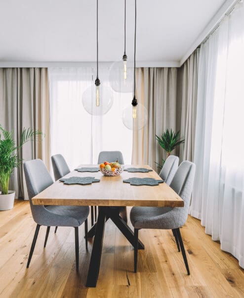 Custom Globe Chandelier