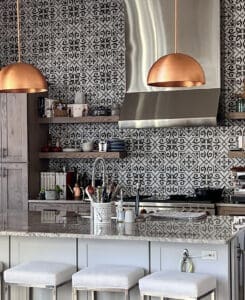 Cordero Handcrafted Lighting, Copper Hammered Dome Light