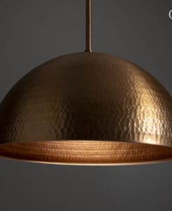 Copper Hammered Dome