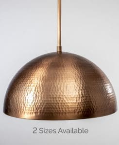 Copper Hammered Dome