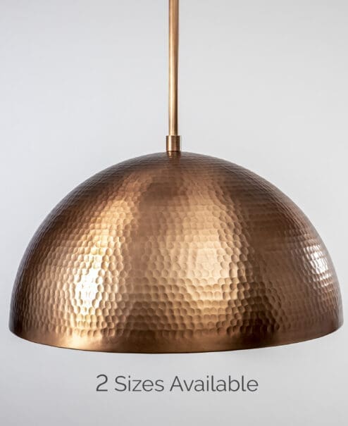Copper Hammered Dome