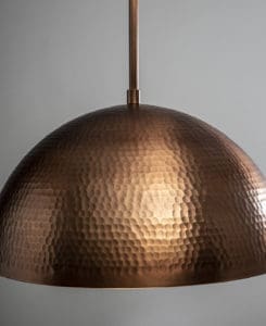 Hammered Copper Dome