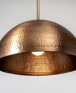 Copper Pendant Light