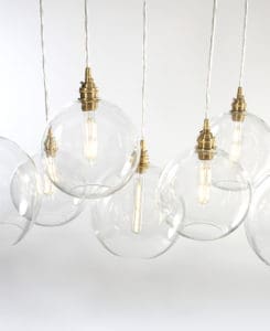 Dining room globe Chandelier