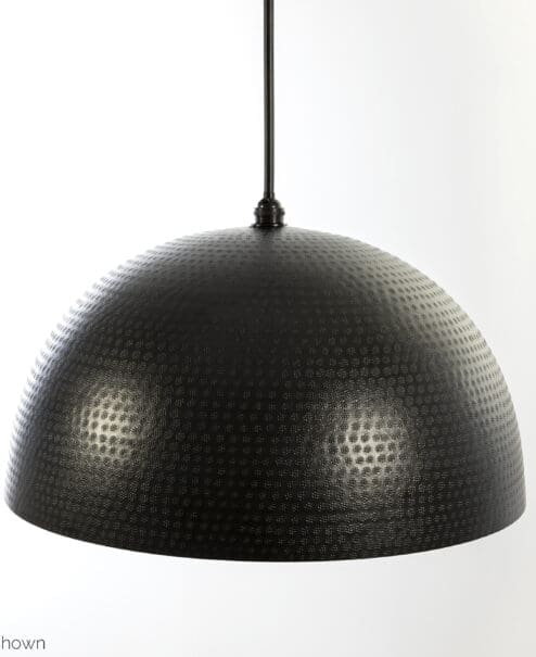 Black Dominion Hammered Dome