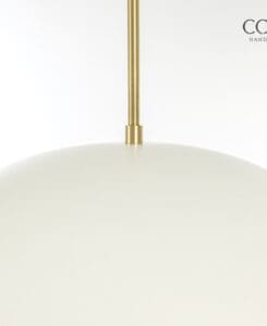 30" Smooth Dome Pendant Light Fixture