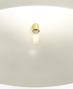 24" Liscio Dome Pendant Light Fixture