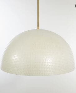 Rodan Hammered Dome Pendant