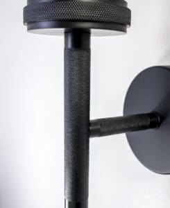 Flat Black Wall Sconce