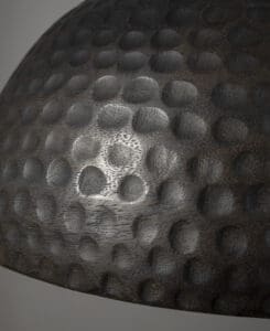 Wood Dome Pendant Light Fixture