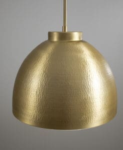 Solid Brass Pendant Light