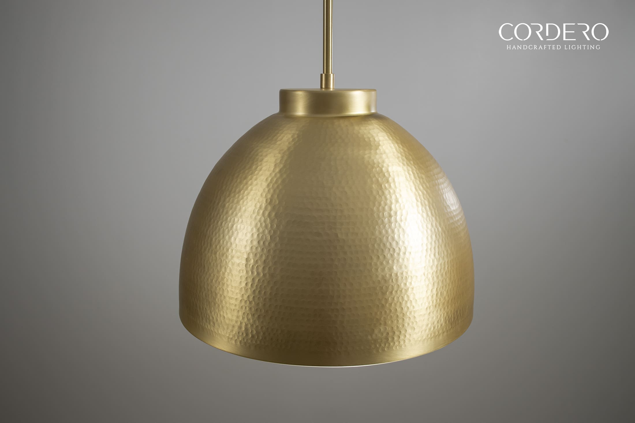 Solid Brass Pendant Light