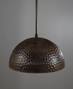 Wooden Dome Pendant Light