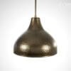 Hammered Dome Pendant