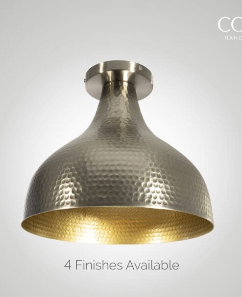 Rylee Hammered Flush Mount-