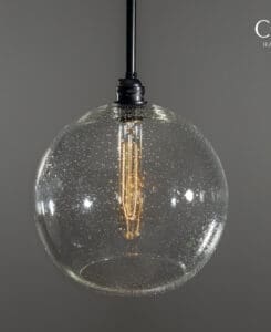 Seed Glass Globe Pendant Light