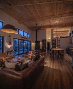 36" Hammered Dome Light