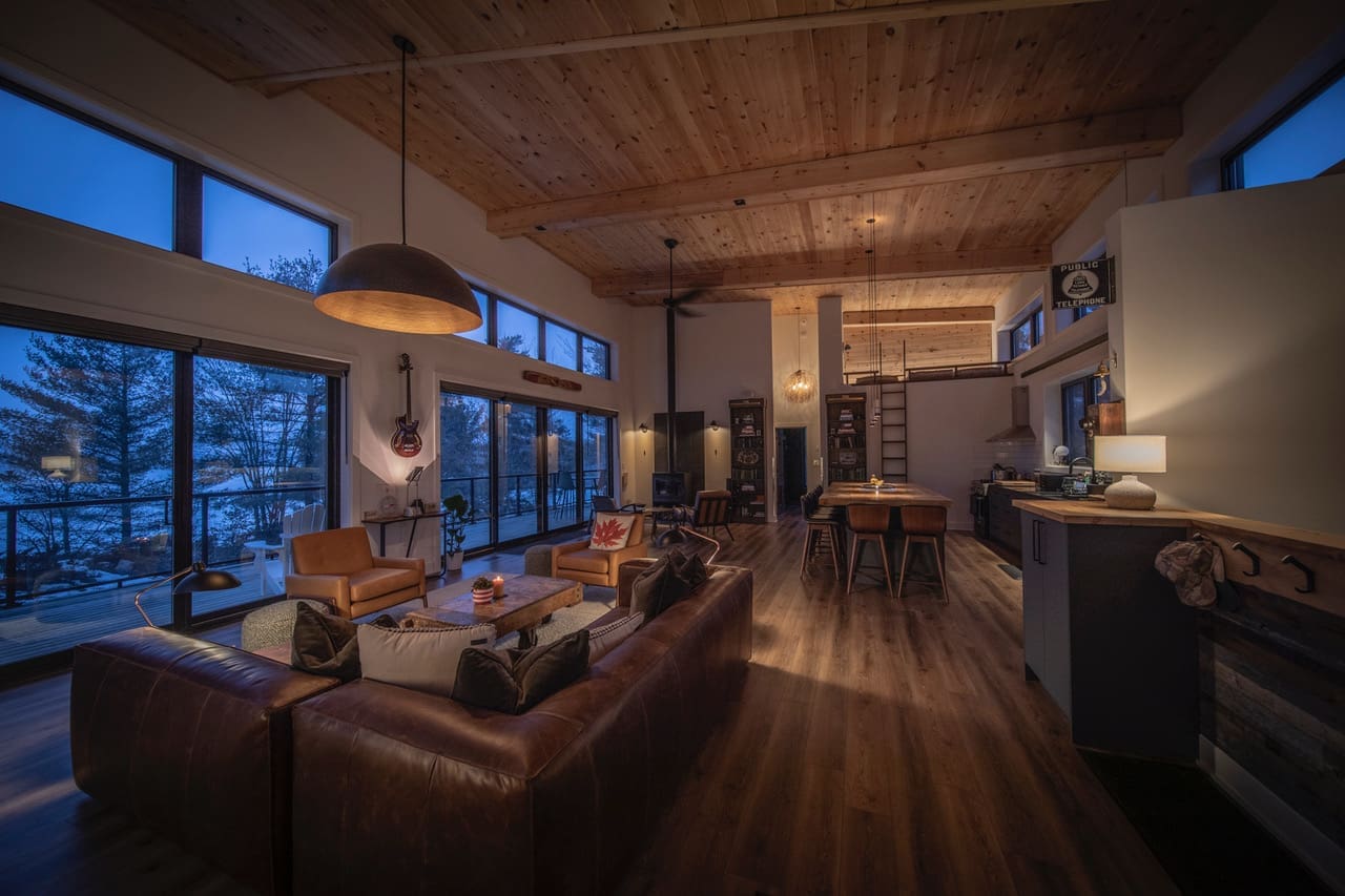 36" Hammered Dome Light