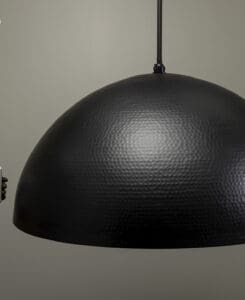 36" Hammered Dome Light