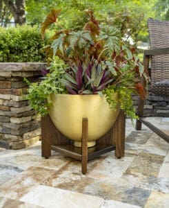 Hammered Dome Planter