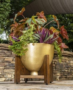 Hammered Dome Planter