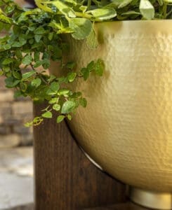 Hammered Dome Planter